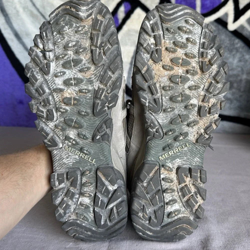 Size 12 - Merrell Men's Oakcreek Mid Waterproof Boots (J035921)